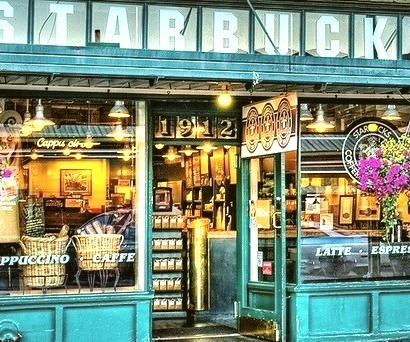 The Orginal Starbucks, Seattle, Washington
