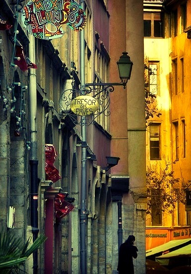 Side Street, Lyon, France