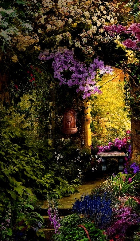 Garden Entry, Provence, France