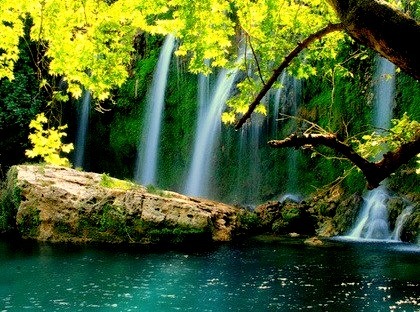 Waterfall Lake, Antalya, Turkey